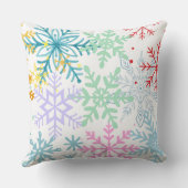 Snowflakes クッション (裏面)