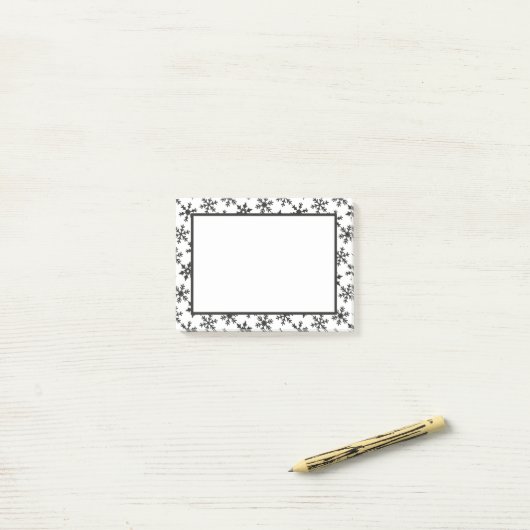 Snowflakes ポストイット (デスク上)