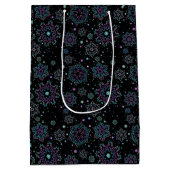Snowflakes ミディアムペーパーバッグ (裏面)