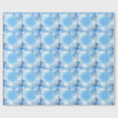 Snowflakes ラッピングペーパー (フラット)