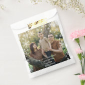 Snowflakes Arch-Shaped Frame Photo Overlay Holiday フェイバーバッグ (封をした状態)