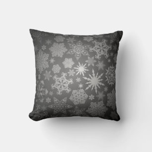 Snowflakes Art 5-10枕カラーオプション クッション