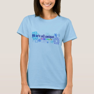 snowflakes_autism tシャツ