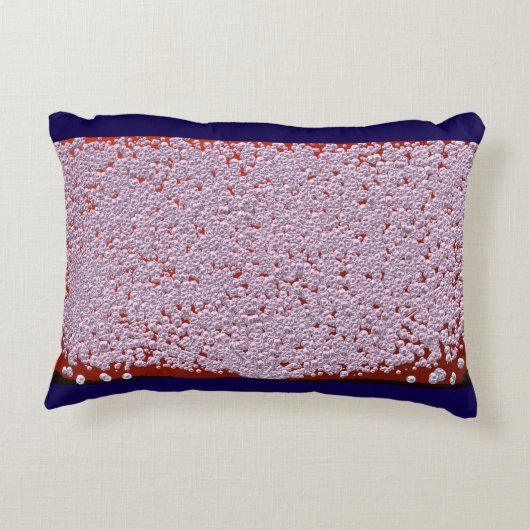 Snowflakes Bubble Tree アクセントクッション (裏面)