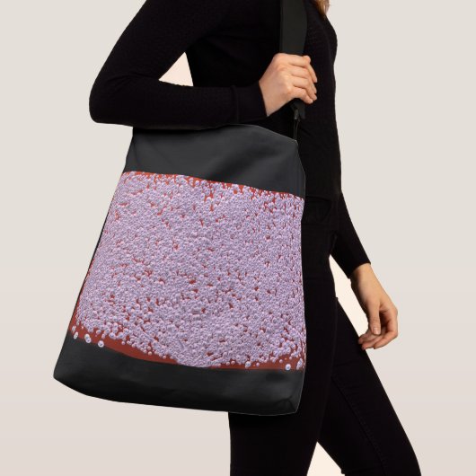 Snowflakes Bubble Tree クロスボディバッグ (クローズアップ)