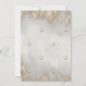 Snowflakes,Christmas Pine Tree Lights Company  Inv 招待状 (裏面)