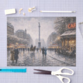 Snowflakes in Place Vendome 薄葉紙 (クラフト)