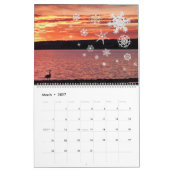 Snowflakes in Summer カレンダー (3月 2027)