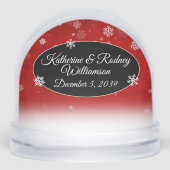 Snowflakes on Red (正面)