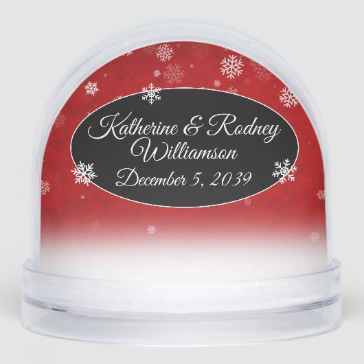 Snowflakes on Red (正面)