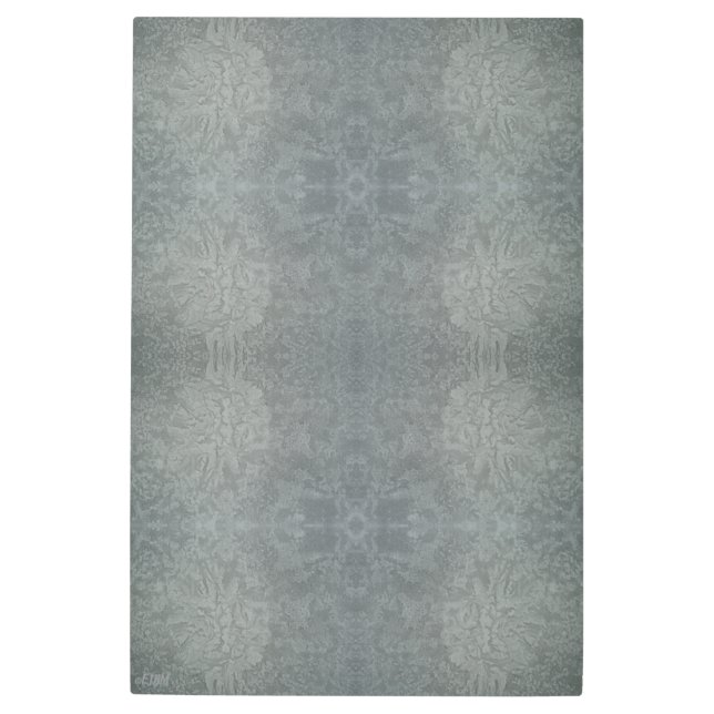 Snowflakes Patterns II Metal Wall Art メタルプリント (正面)