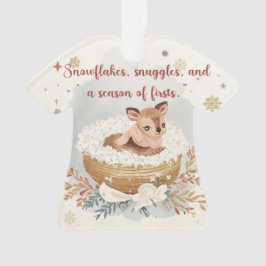 Snowflakes, Snuggles & A Season of Firsts オーナメント
