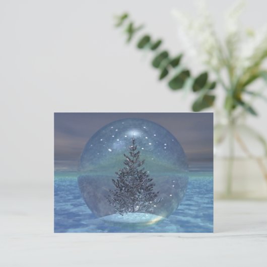 Snowglobeはがき ポストカード (スタンド正面)
