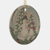 Snowglobe セラミックオーナメント (右)