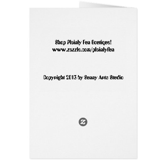 Snowguy "SNOWBODY"は私をです残念なカード完成します (裏面)