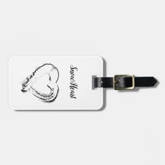SnowheartラゲッジタグSnowheartバード ラゲッジタグ (正面横)