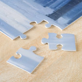 Snowkissed Forest | Winter Watercolor Painting ジグソーパズル (側面)