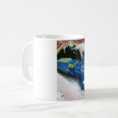 Snowlandの急行列車のマグ コーヒーマグカップ (正面左)