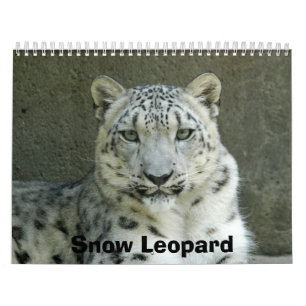 SnowLeopardM002のユキヒョウ カレンダー
