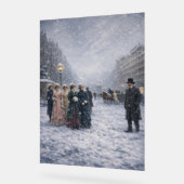 Snowlight in Paris アクリルサイン (傾斜)