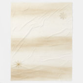Snowlit Hearth Luxe Fleece Blanket フリースブランケット (正面)
