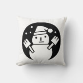 Snowman クッション (正面)