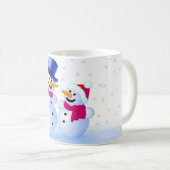 Snowman コーヒーマグカップ (正面右)