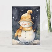 Snowman シーズンカード (正面)