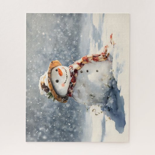 Snowman ジグソーパズル (縦)