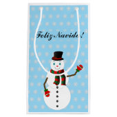 snowman スモールペーパーバッグ (正面)