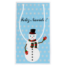 snowman スモールペーパーバッグ