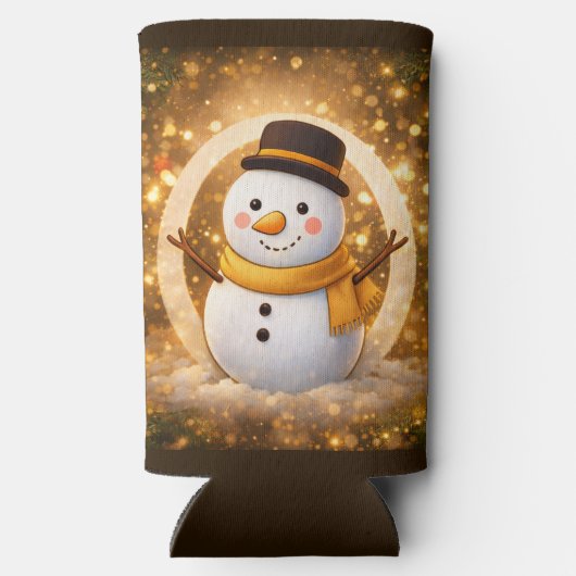 Snowman スリム缶クーラー (裏面)