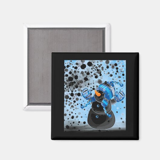 Snowman  マグネット (正面/裏面)