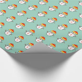 Snowman ラッピングペーパー (角)