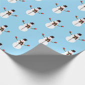 snowman ラッピングペーパー (角)