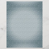 Snowman and Sleeping Bunnies Scrapbook Paper (裏面)