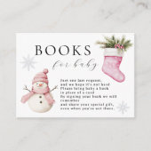 Snowman “Baby It’s Cold Outside” Books for Baby エンクロージャーカード (正面)