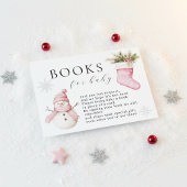Snowman “Baby It’s Cold Outside” Books for Baby エンクロージャーカード