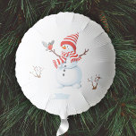 Snowman Balloon バルーン<br><div class="desc">Snowman Balloon</div>