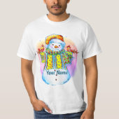 Snowman Birdman  Tシャツ (正面)