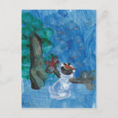 Snowman_Card ポストカード (正面)