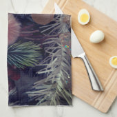 Snowman Christmas キッチンタオル (四つ折り)