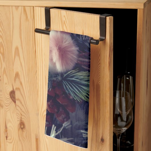 Snowman Christmas  キッチンタオル (三つ折り)