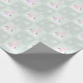 Snowman Christmas ラッピングペーパー (角)