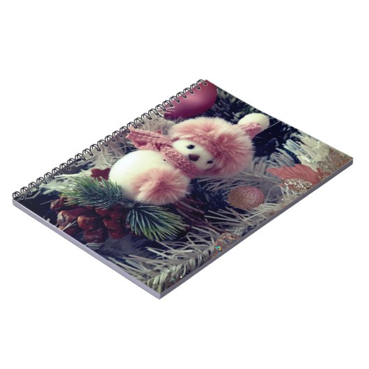 Snowman Christmas Notebook ノートブック (左側)