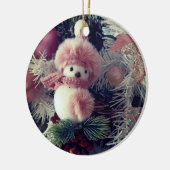 Snowman Christmas Ornament – Festive Holiday Decor セラミックオーナメント (左)