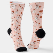 Snowman Christmas Socks ソックス (傾斜あり)