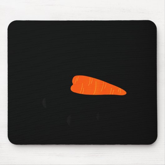 Snowman Face Eyelashes For Women Christmas Winter マウスパッド (正面)