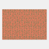 Snowman holiday  ラッピングペーパーシート (正面3)