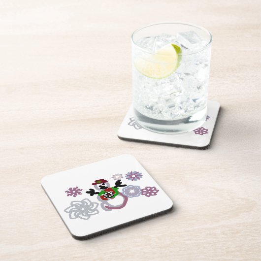 Snowman joy kind コースター (右側)